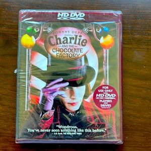 Charlie and the Chocolate Factory HD-DVD Sealed